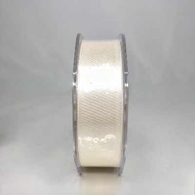 Ivory Satin Ribbon 25mm