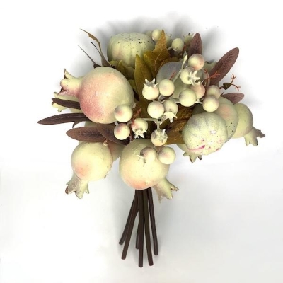 Green Pomegranate & Pumpkin 28cm