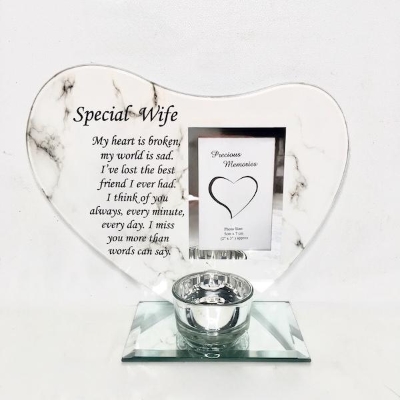Special Wife Tealight Holder19cm