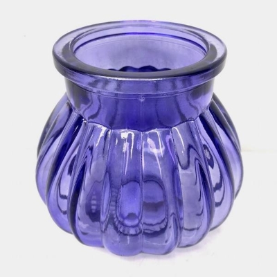 Lilac Glass Bubble Vase 7.5cm