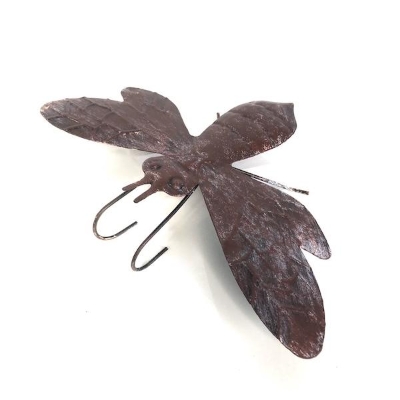 Rusty Bee Pot Decoration 20cm
