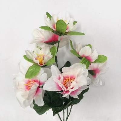 White Azalea Bush 36cm