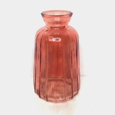 Peach Houston Bud Vase 11cm