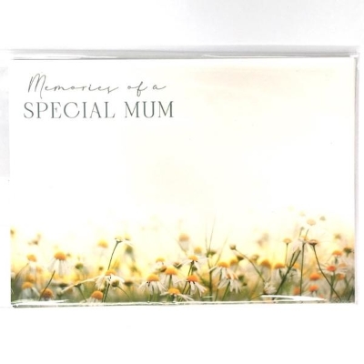 Special Mum Dasies Florist Cards x 6