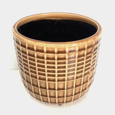 Brown Braga Pot 13cm