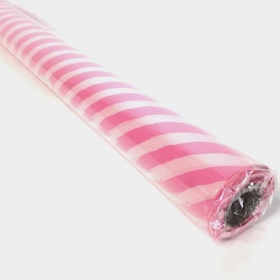 Pink Stripe Tissue x 48 Sheets