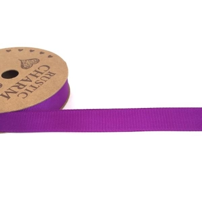 Purple Grosgrain Ribbon 15mm