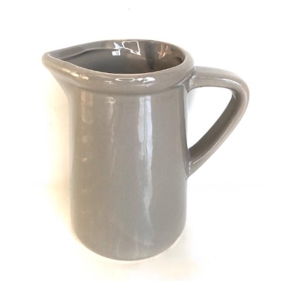 Pale Grey Jug 14cm