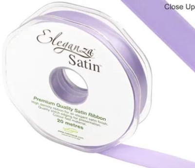 Lavender Satin Ribbon 15mm