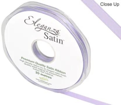 Lavender Satin Ribbon 6mm
