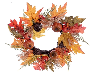 Maple Autumn Wreath 40cm