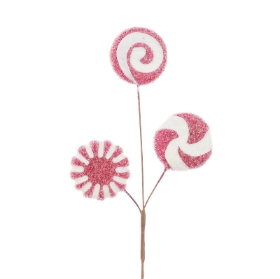 Frosted Candy Pick 30cm