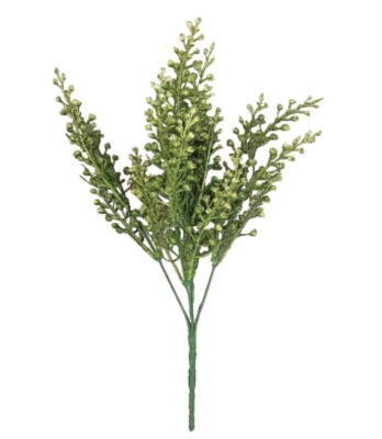 Green Berry Foliage Bush 38cm