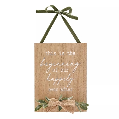 Happily Ever After Plaque 35cm