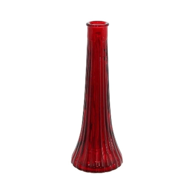 Red Ashley Bud Vase 21cm