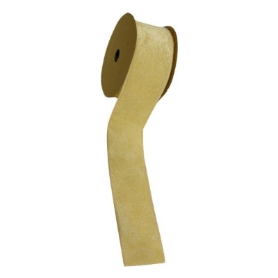 Ivory Velvet Ribbon 63mm