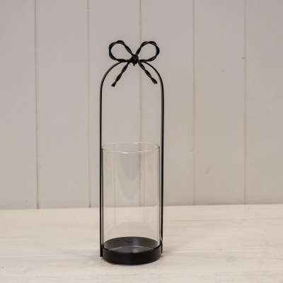 Small Bow Candle Holder 28cm