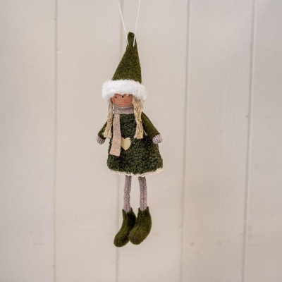 Fabric Doll Dangly Legs 20cm