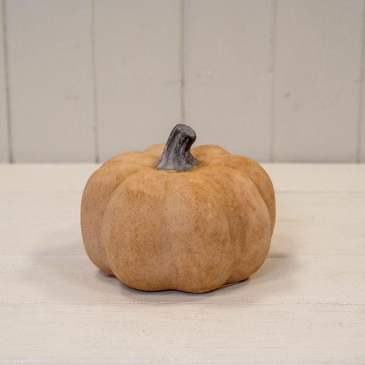 Small Pale Orange Ceramic 13cm