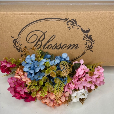 48 x Mini Hydrangea Bush 28cm