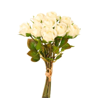 Ivory Sabrina Rose Bundle 33cm