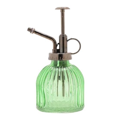 Green Glass Mister 16cm