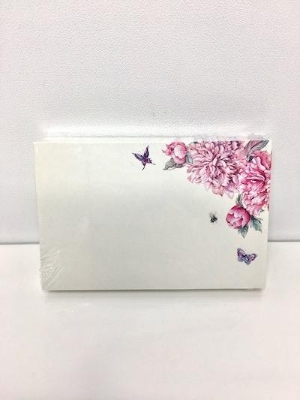 Small Florist Cards Antique Flowers
