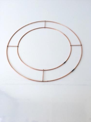 10 Inch Wire Wreath Ring x 100