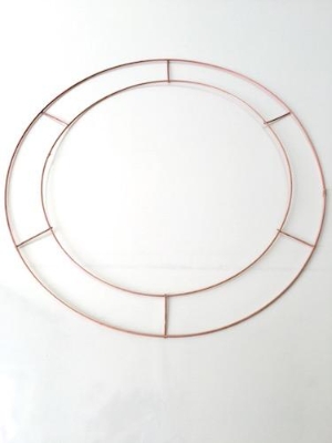 14 Inch Wire Wreath Ring x 20
