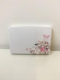 Vintage Rose Small Florist Cards