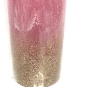 Antique Pink Levi Candle 14cm