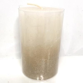 Wool White Levi Candle 11cm