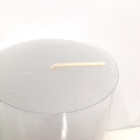 White Levi Candle 11cm