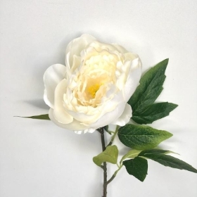 Ivory Peony 64cm