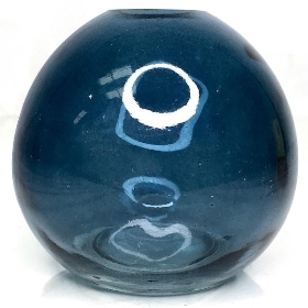 Blue Globe Vase 9cm