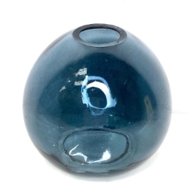 Blue Globe Vase 9cm