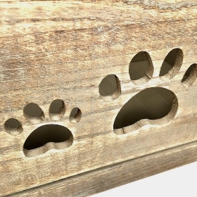 Wooden Pet Toy Storage Box 46cm