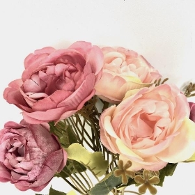 48 x Assorted Open Peony Bush 30cm