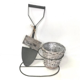 Welcome Spade Planter 40cm
