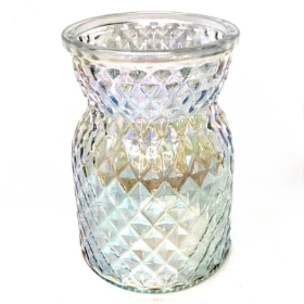 Iridescent Glass Meadow Vase 10cm