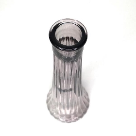 Grey Glass Ashley Bud Vase 21.5cm