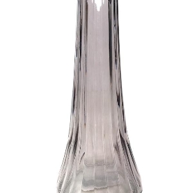Grey Glass Ashley Bud Vase 21.5cm