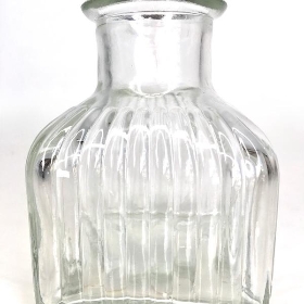Clear Glass Diana Bud Vase 9cm