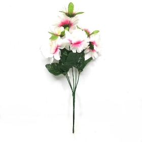 White Azalea Bush 36cm