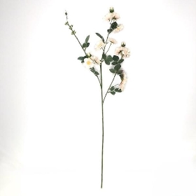 Light Pink Tea Rose Spray 84cm