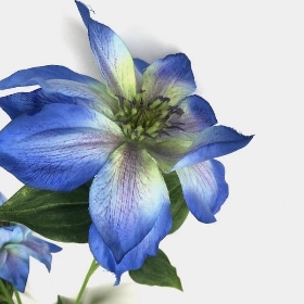 Blue Clematis Spray 90cm
