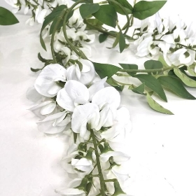 White Wisteria Garland 180cm