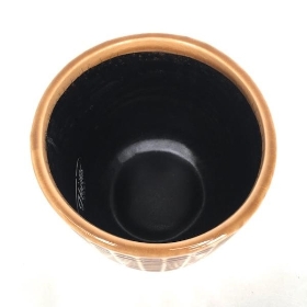 Brown Braga Pot 13cm