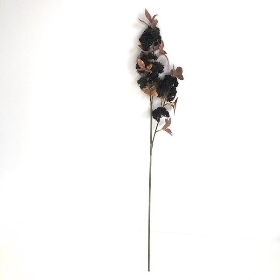 Black Balmoral Pip Spray 87cm