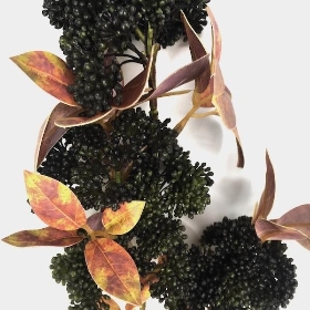 Black Balmoral Pip Spray 87cm